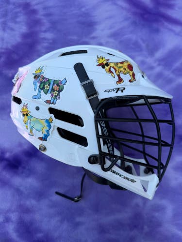 White Adult Cascade CPV-R Helmet (Used)