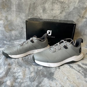 Gray Men's Size M 9.5 (W 10.5) Footjoy Pro SL Golf Shoes (Used)