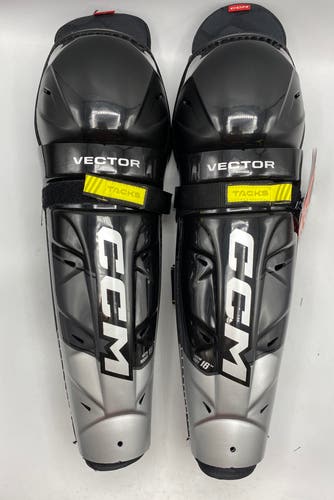 NEW CCM Tacks Vector Shin Guard, 16”