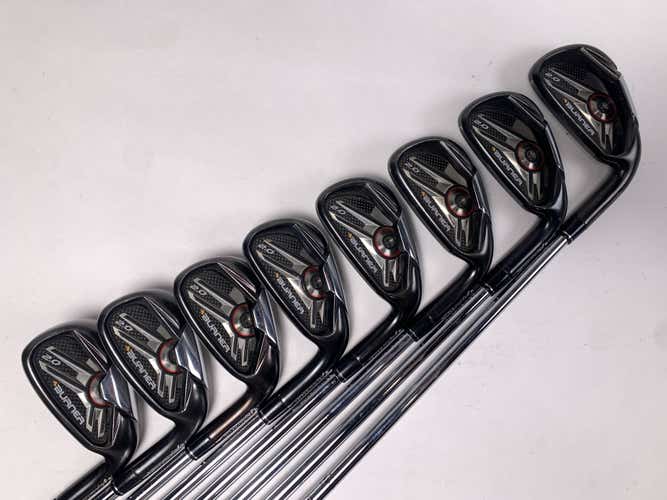 TaylorMade Burner 2.0 Iron Set 3-PW Project X Precision Rifle 6.0 Stiff RH +1''
