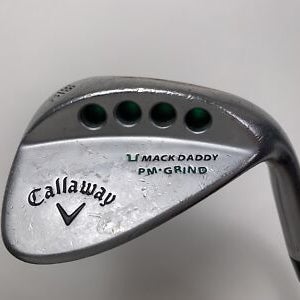 Callaway Mack Daddy PM Chrome Lob Wedge LW 58* 10 KBS Tour-V Wedge Steel Mens RH