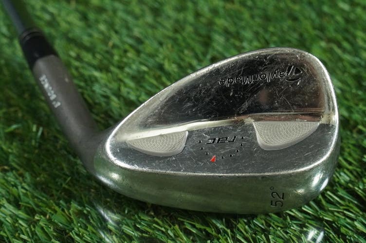 TAYLORMADE RAC 52 8 WEDGE GAP ATTACK APPROACH WEDGE FLEX STEEL SHAFT RIGHT RH