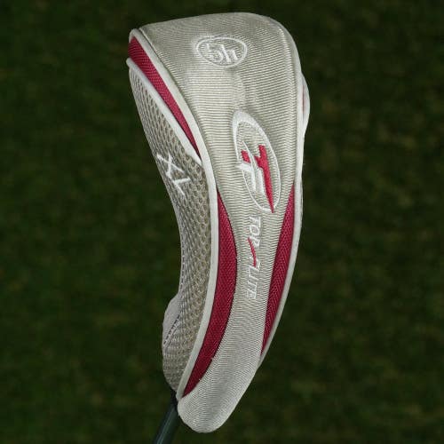 TOP FLITE XL 5 HYBRID HEADCOVER 5H SILVER / PURPLE ~ LOOK!!