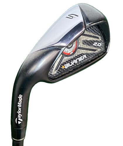 TaylorMade Burner 2.0 5 Iron LH -1" 65g Superfast Regular Graphite 37 Good Grip