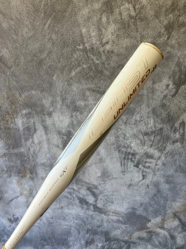White 2023 Easton Ghost Unlimited Composite Bat (-11) Composite 20 oz 31" (Used)