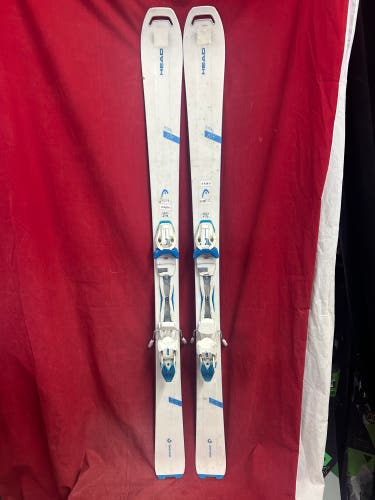 Head Total Joy all-mountain 158cm skis, Head joy 11 binding range 258-338mm, 85 waist, R12.7
