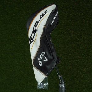 CALLAWAY ROGUE ST FAIRWAY WOOD HEADCOVER BLACK / WHITE / YELLOW CHANGEABLE #'S