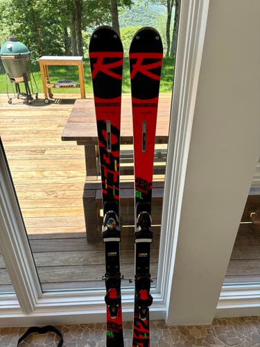 Rossignol Non-Stock 156 cm Racing WC SL FIS Skis With Bindings Max Din 15 (Used)