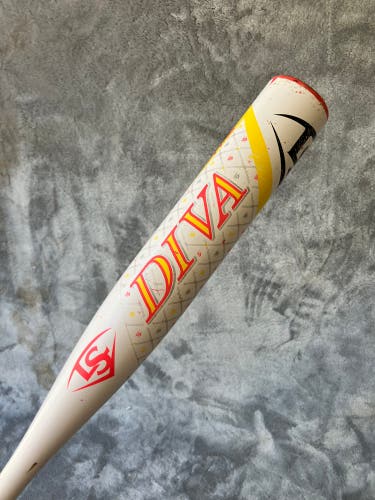 Pink Louisville Slugger Diva Alloy Bat (-11.5) Alloy 17.5 oz 29" (Used)