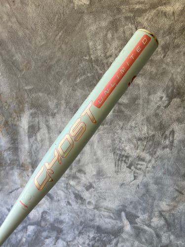 Blue 2025 Easton Ghost Unlimited Composite Bat (-10) Composite 22 oz 32" (Used)