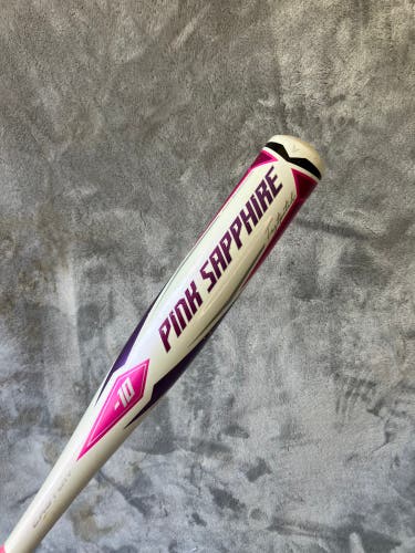 Pink 2022 Easton Pink Sapphire Alloy Bat (-10) Alloy 15 oz 25" (Used)