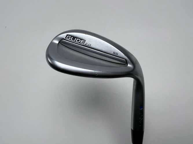 Ping Glide 2.0 Lob Wedge LW 58* 10 Bounce Blue Dot 1* Up AWT 2.0 Wedge RH