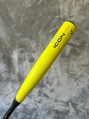 Rawlings Icon Composite Bat BBCOR Certified (-3) Composite 30 oz 33" (Used)
