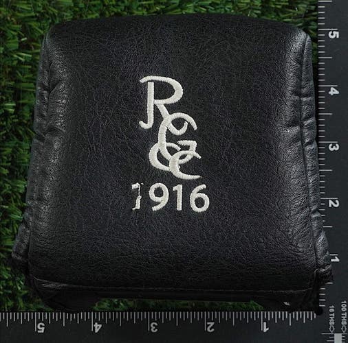 AM&E Rochester Golf & Country Club 1916 Mallet Putter Headcover Black / White