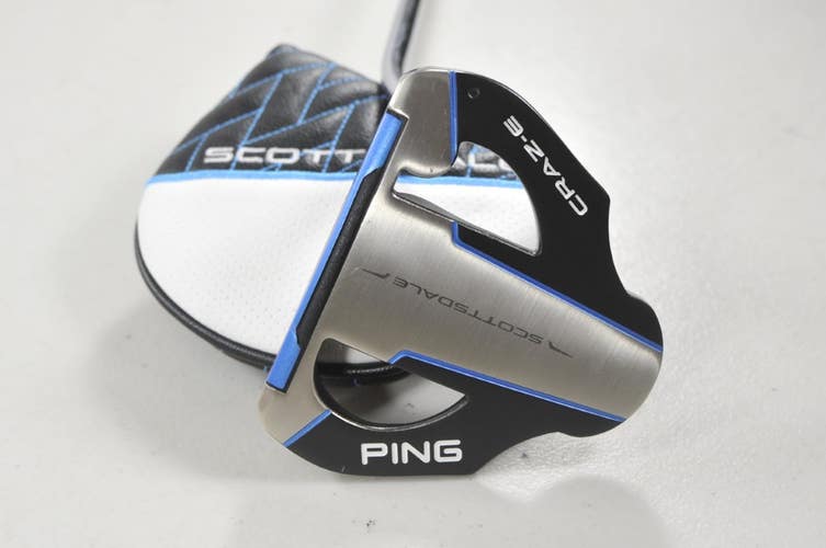 Ping Scottsdale Craz-E 2025 35" Putter RH Straight Steel with Cover # 222799