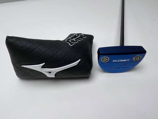 Mizuno OMOI M Craft Type V Blue Putter 35" Mens RH HC NEW