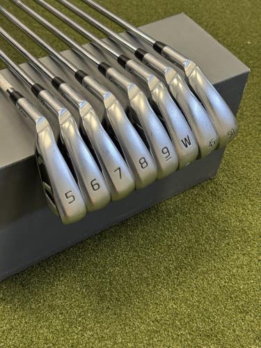 PING G430 Iron Set 5-PW,45,50 Green Dot +1 Extended 2 Upright Regular LEFTY LH