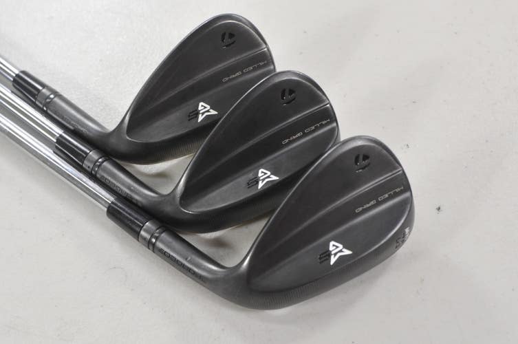 TaylorMade Milled Grind 5 Charcoal 52*,56*,60* Wedge Set DG 115g Steel # 222770