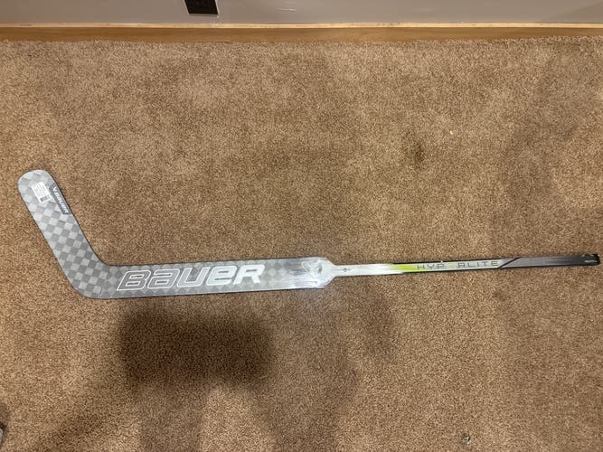 Senior Bauer Vapor Hyperlite 2 Full Right Goalie Stick 25" Paddle (New)