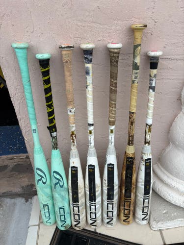 Huge lot of Rawlings Bats baseball lot
