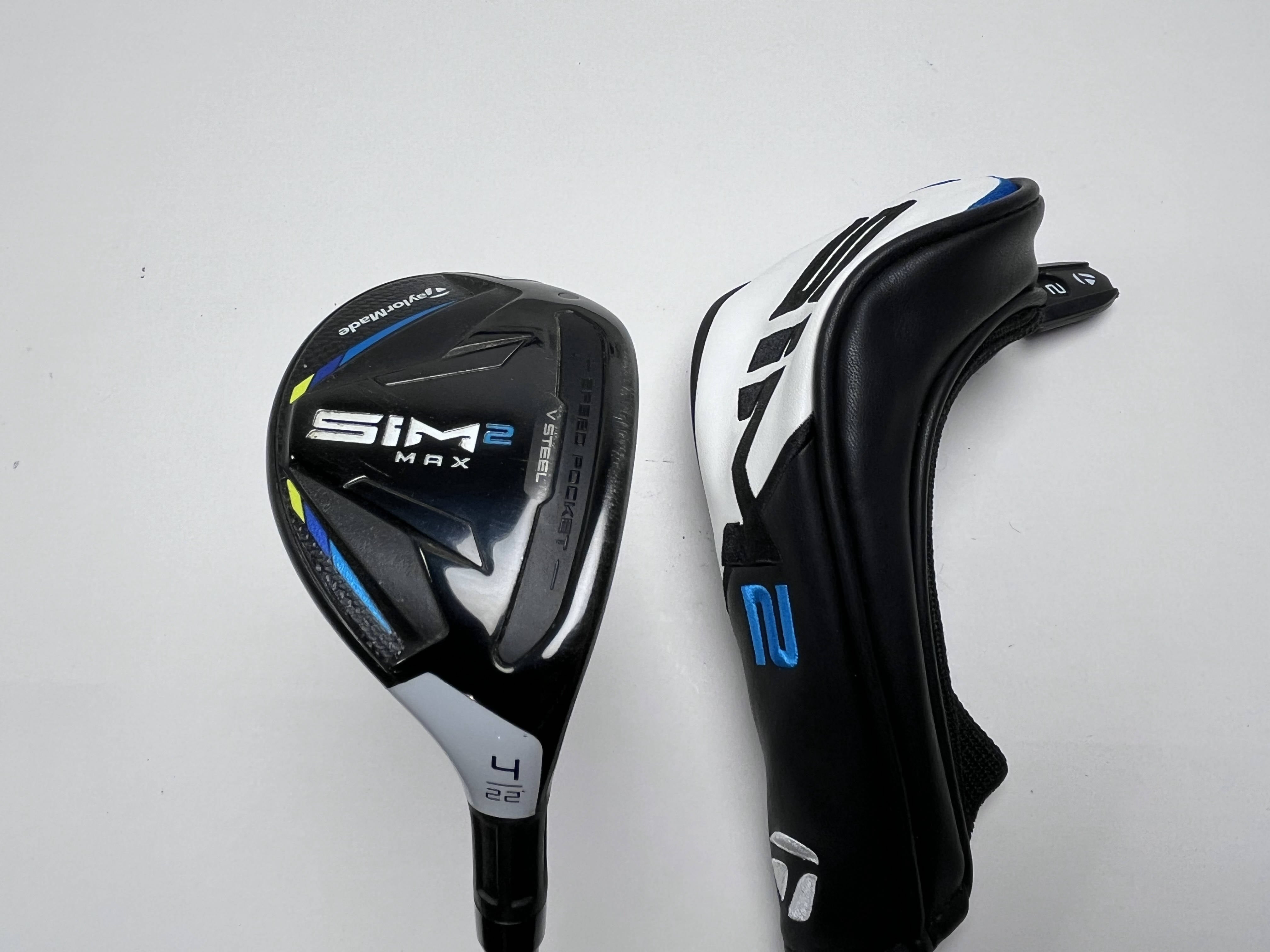 TaylorMade SIM2 MAX Rescue 4 Hybrid 22* Fujikura Ventus Blue 7-S