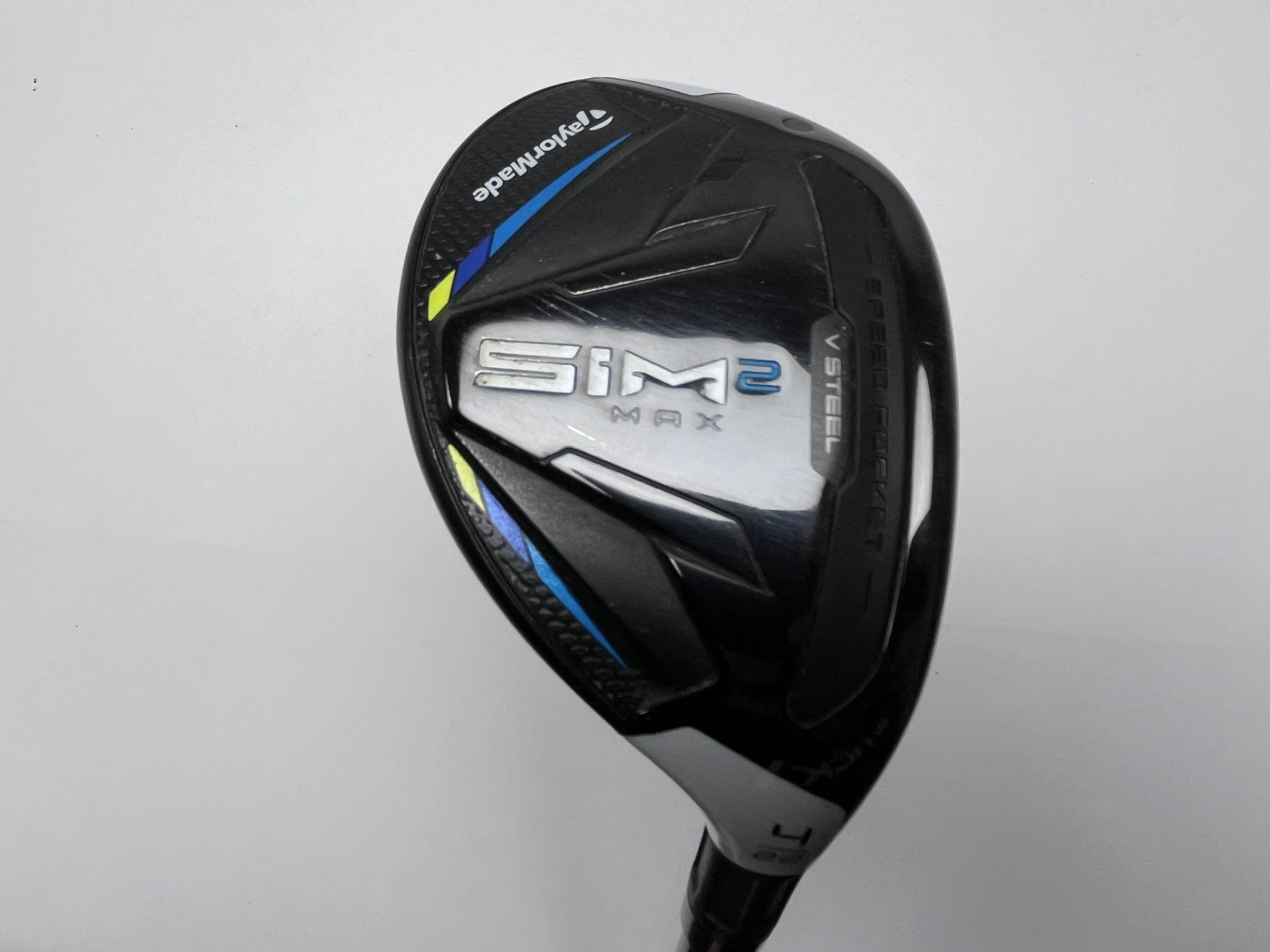TaylorMade SIM2 MAX Rescue 4 Hybrid 22* Fujikura Ventus Blue 7-S