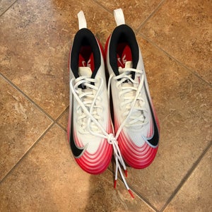 Red Men's Size M 10.5 (W 11.5) Adult Low Top (New)