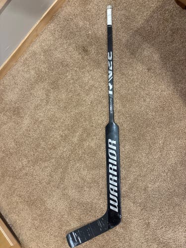 Senior Warrior Ritual V2E Full Right Goalie Stick 24" Paddle (Used)