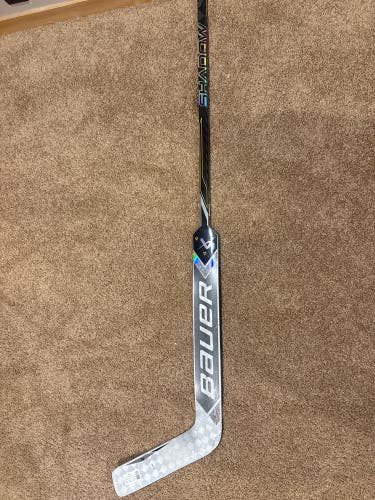 Senior Bauer Supreme Shadow Full Right Goalie Stick 25" Paddle (Used)