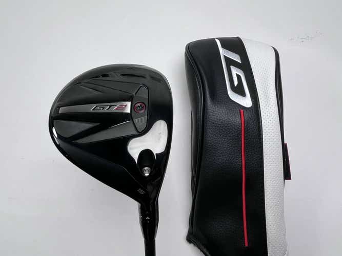 Titleist GT2 3 Fairway Wood 15* Project X HZRDUS 6.0 Black Gen 5 70g Stiff RH HC