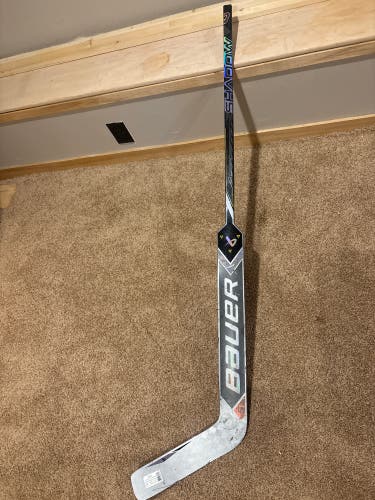 Senior Bauer Supreme Shadow Full Right Goalie Stick 25" Paddle (Used)