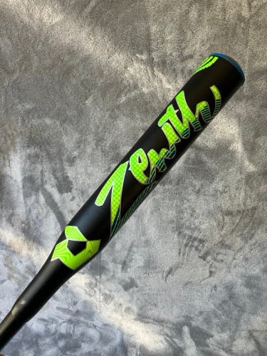 Black 2022 DeMarini Zenith Hybrid Bat (-13) Hybrid 17 oz 30" (Used)