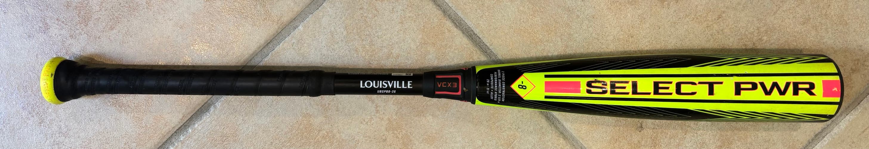 2026 Louisville Slugger Select PWR Hybrid USABat Certified Bat (-8) 29" 21 oz (Used)
