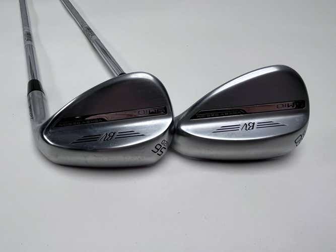 Titleist Vokey SM10 Tour Chrome Wedge Set 56* 12 | 60* 12 SM10 Wedge RH