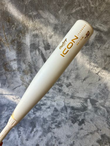 2024 Rawlings Icon Composite Bat USSSA Certified (-10) Composite 20 oz 30" (Used)