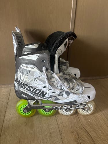 Mission Inhaler WM03 Inline Skates Regular Width Size 9.5 (Used)