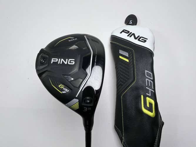 Ping G430 Max 3 Fairway Wood 15* Alta CB 65g Regular Graphite Mens RH HC