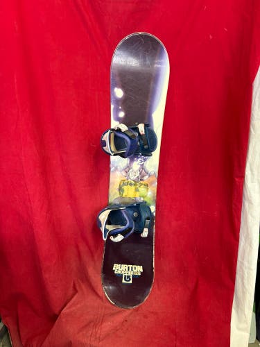 Burton Chopper Snowboard All Mountain With Bindings Medium Flex Directional Twin 126 cm (Used)