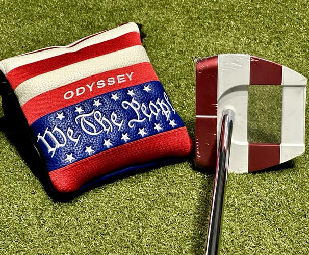 Odyssey Square 2 Square Ai-DUAL USA 250 Freebird Putter Right Hand 34" NEW!