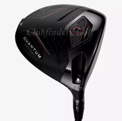 NEW Callaway Quantum Max Fast 10.5 Driver Vanquish 4-R2 Graphite Seniors w/HC