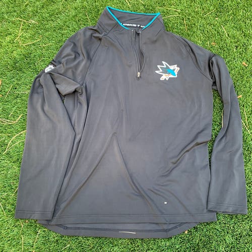 San Jose Sharks Fanatics Pro NHL Team Issued Light Coaching Jacket *Read Full Description*