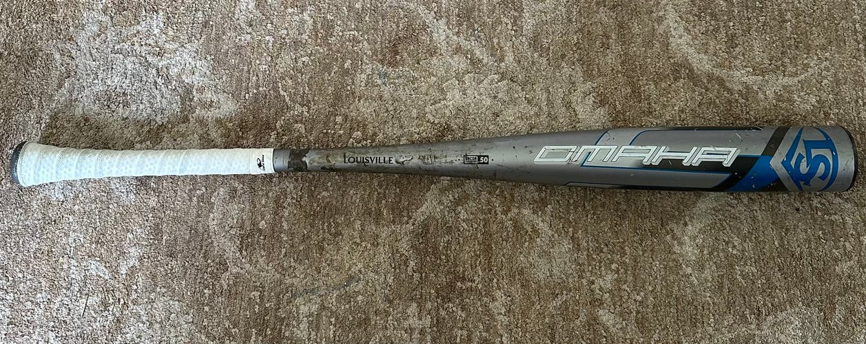 2020 Louisville Slugger Omaha 5 Alloy BBCOR Certified Bat (-3) 30 oz 33" (Used)