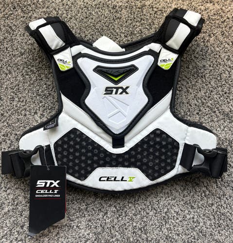 Medium Adult STX Cell V Shoulder Pads (New)