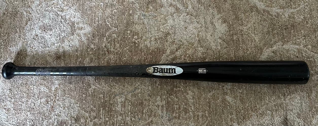 2024 Baum BBCOR Wood Composite BBCOR Certified Bat (-3) 29 oz 32" (Used)