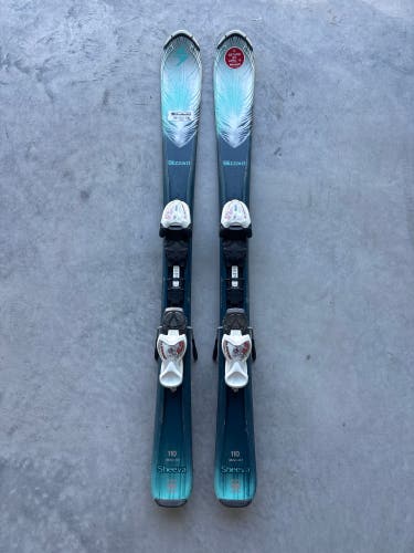 Blizzard Sheeva 110 cm Skis With IQ 4.5 Bindings (Used)