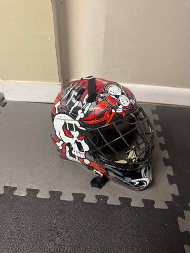 Adjustable Franklin GFM1000 Inline Goalie Mask (Used)