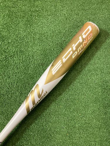 White 2023 Marucci Echo DMND Alloy Bat (-12) Alloy 16 oz 28" (Used)