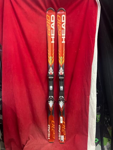 Skis: HEAD 170 cm All Mountain Skis With Bindings (Used)