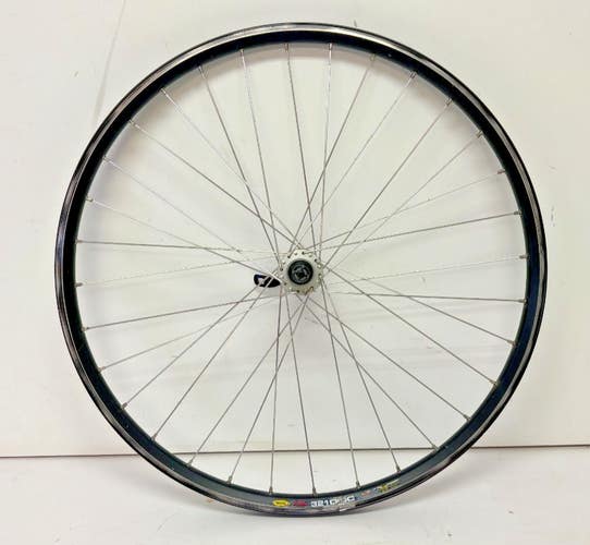 Mavic EN 321 Disc 32-Spoke Black Aluminum 26" QR Front Wheel Deore LX M585 Hub