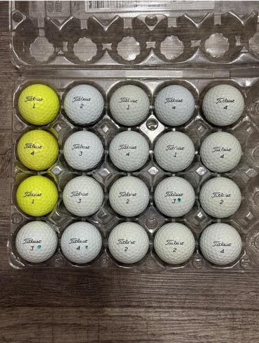 20 Titleist Tour Speed Golf Balls - 5A MINT CONDITION